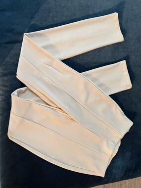 Zara Cream Boot Cut & Flare Pants